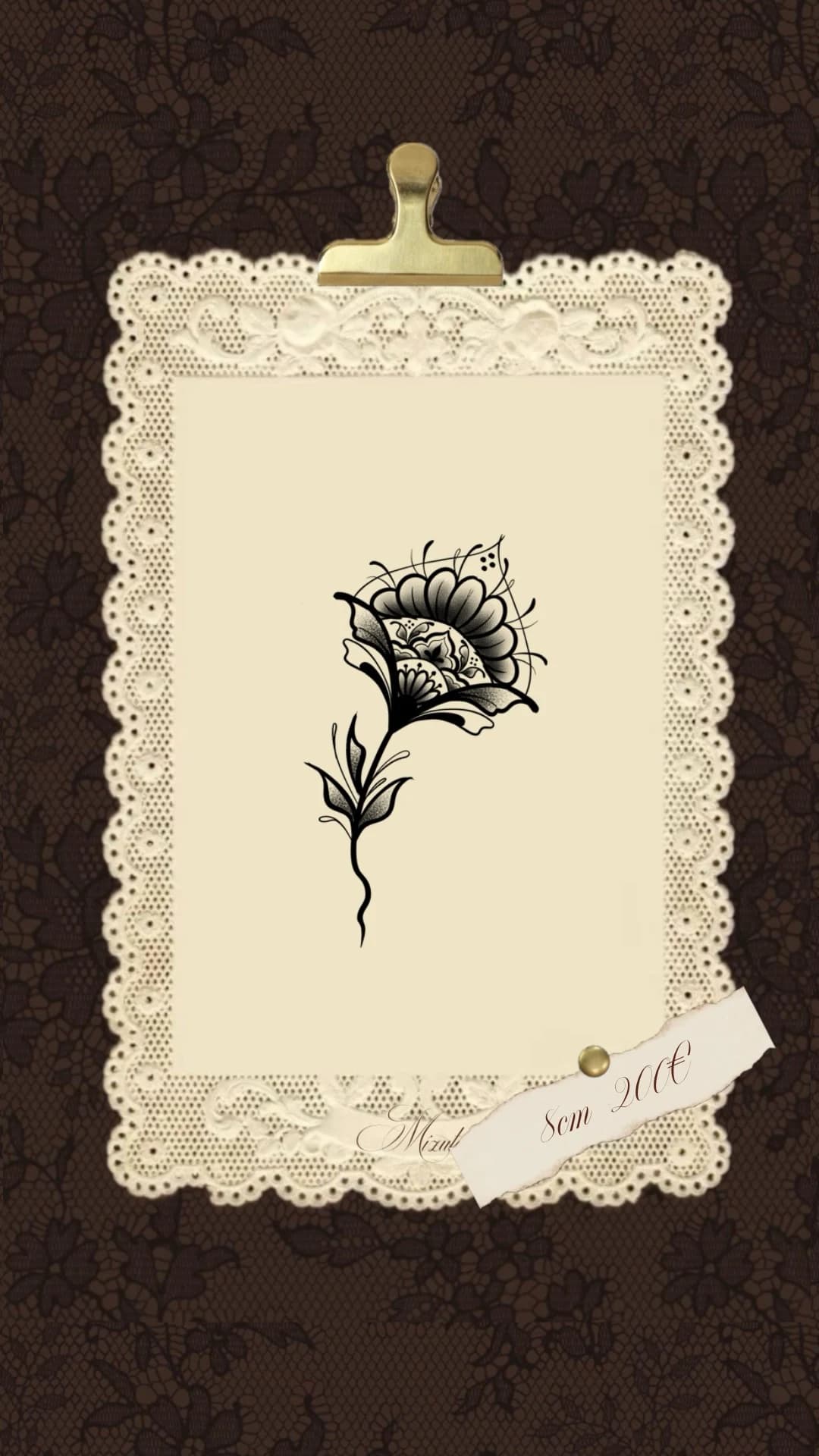 Fleur éventail, un flash original de Mizutatt