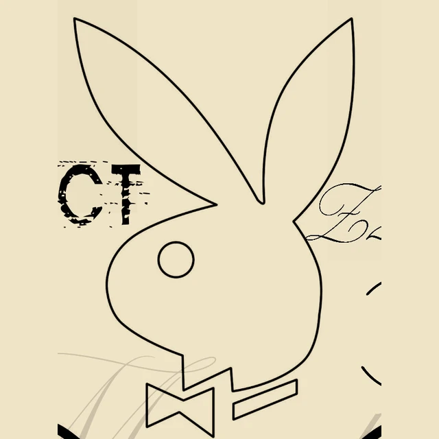Lapin au nœud, flash tatouage